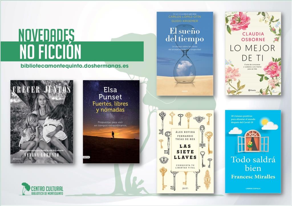 Biblioteca de Montequinto: novedades literarias 2021 - (No ficción - Ficha 2)