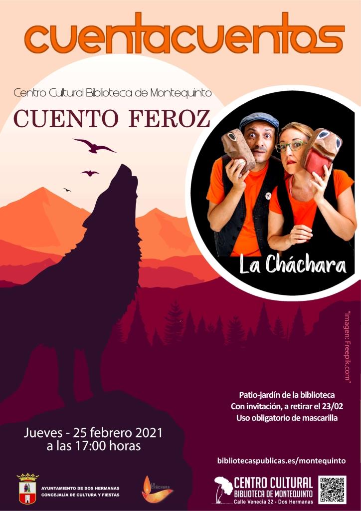 20210225 - Las Bibliotecas Cuentan: "Cuento feroz" - La Cháchara