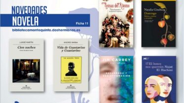 Biblioteca de Montequinto: novedades literarias 2021 - (Novela - Ficha 11)