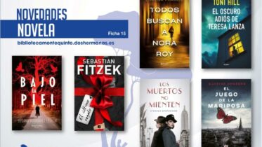 Biblioteca de Montequinto: novedades literarias 2021 - (Novela - Ficha 15)