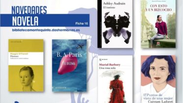 Biblioteca de Montequinto: novedades literarias 2021 - (Novela - Ficha 16)