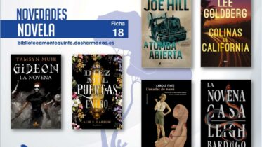 Biblioteca de Montequinto: novedades literarias 2021 - (Novela - Ficha 18)