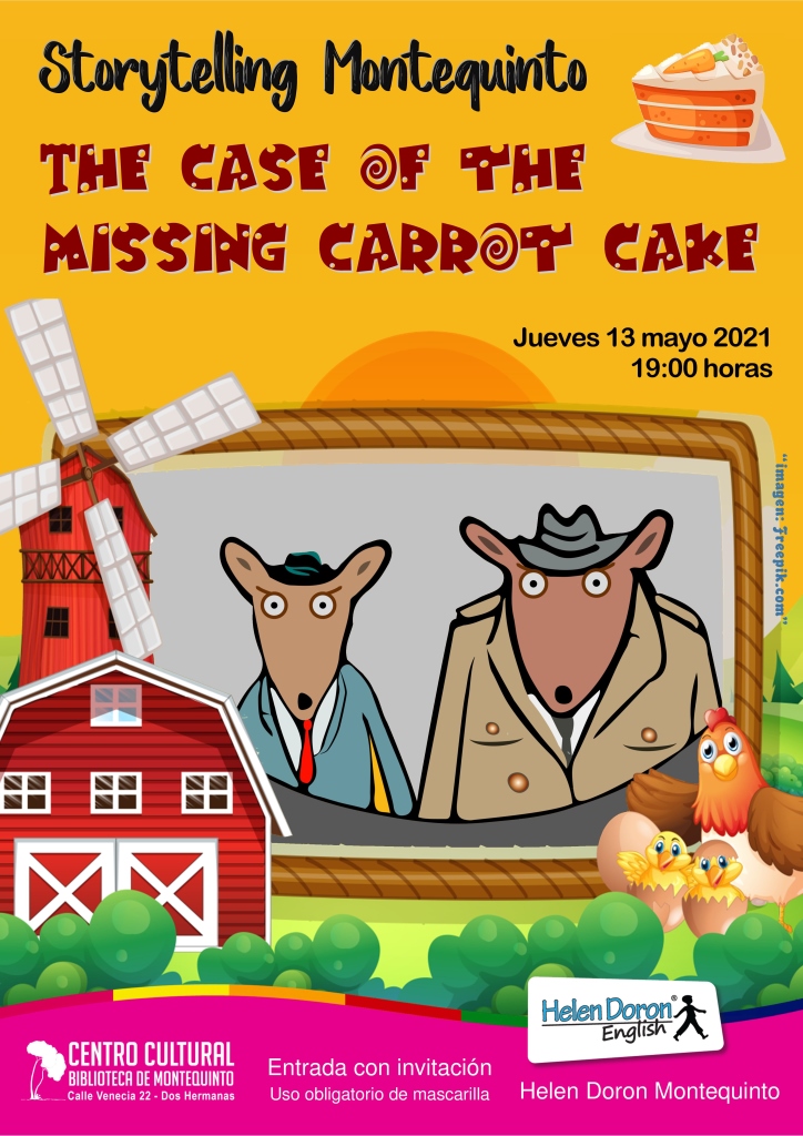 20210513 - Storytelling Montequinto presenta "The Case of the Missing Carrot Cake" - Helen Doron English