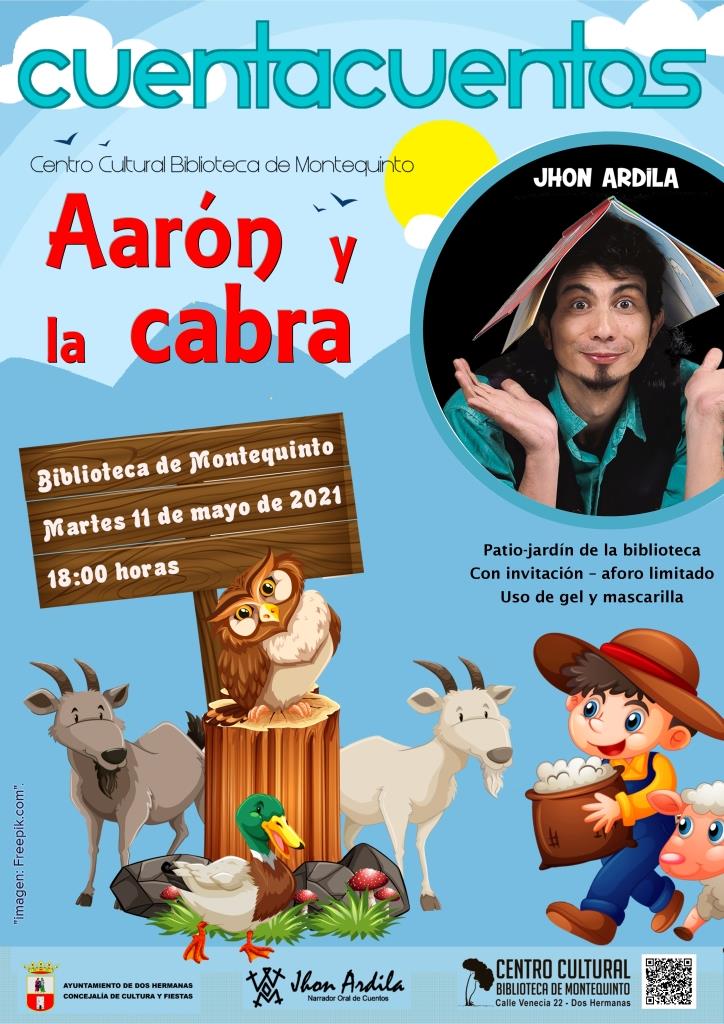 20210511 - Las Bibliotecas Cuentan: "Aarón y la cabra" - Jhon Ardila