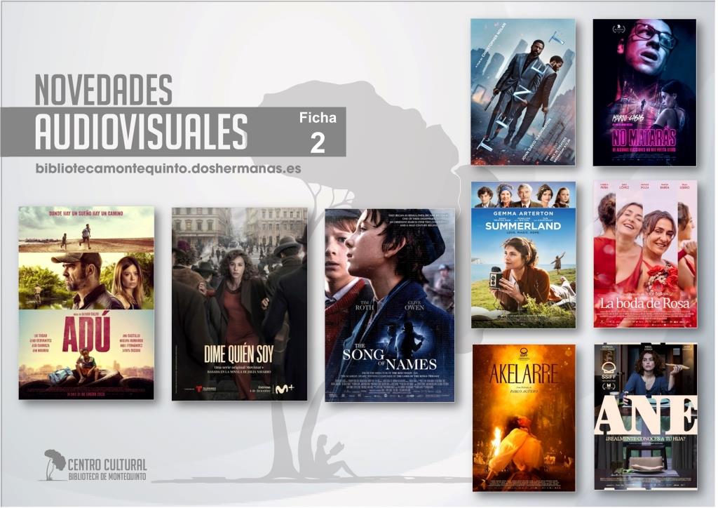 Biblioteca de Montequinto: ¡Novedades... de película 2021! - (Audiovisuales - Ficha 2)