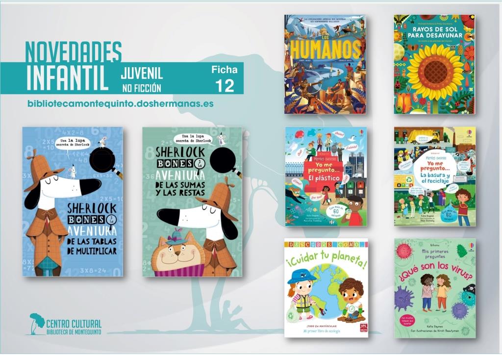 Biblioteca de Montequinto: novedades literarias 2021 - (Infantil-juvenil / Ficha 12)