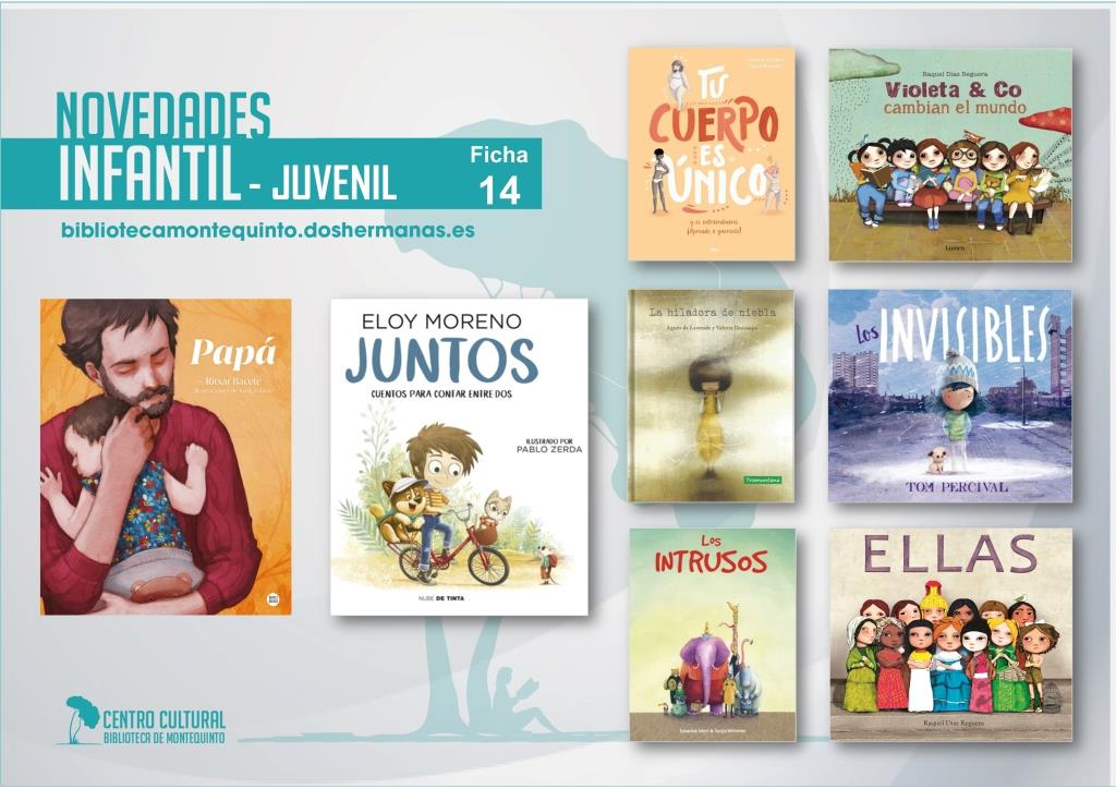 Biblioteca de Montequinto: novedades literarias 2021 - (Infantil-juvenil / Ficha 14)