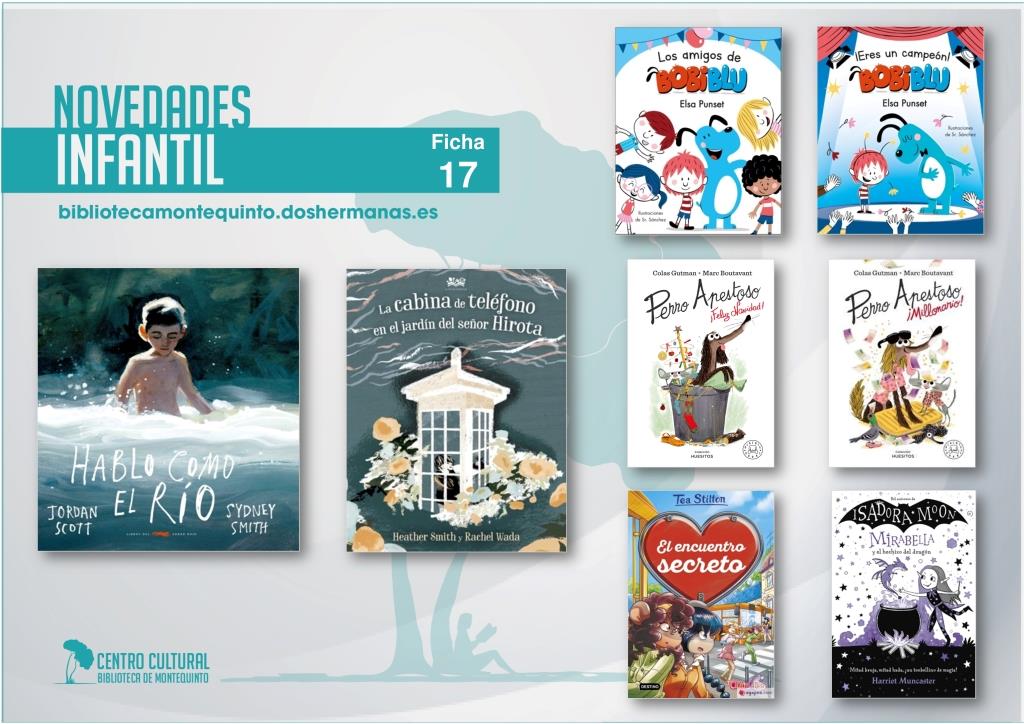 Biblioteca de Montequinto: novedades literarias 2021 - (Infantil-juvenil / Ficha 17)
