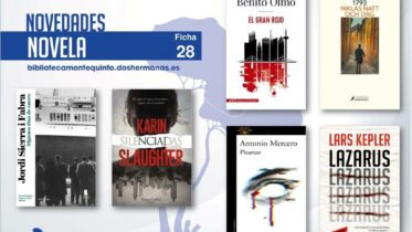 Biblioteca de Montequinto: novedades literarias 2021 - (Novela - Ficha 28)