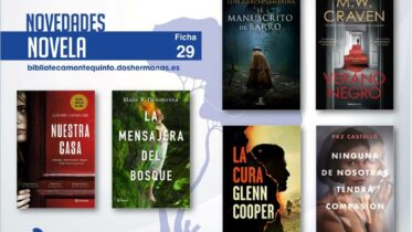 Biblioteca de Montequinto: novedades literarias 2021 - (Novela - Ficha 29)