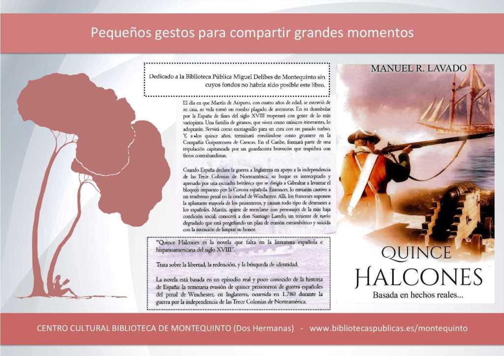 Autores cercanos: "Quince Halcones" - Manuel R. Lavado