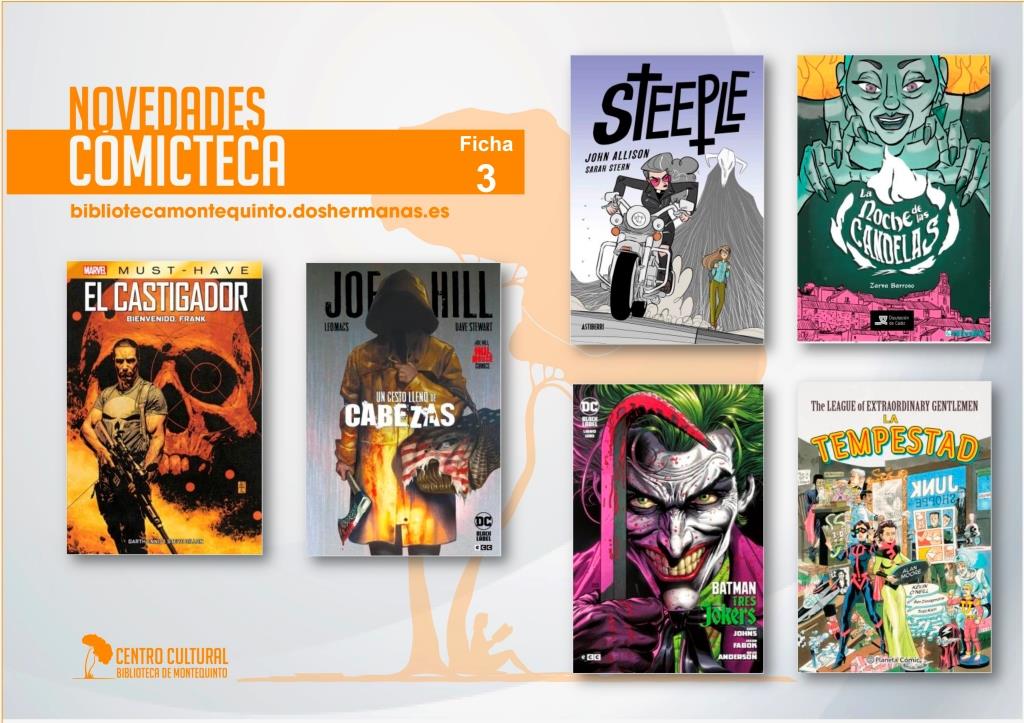Biblioteca de Montequinto: novedades literarias 2021 - (Comicteca 3)
