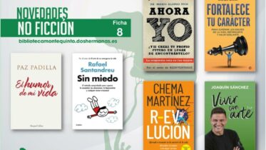 Biblioteca de Montequinto: novedades literarias 2021 - (No ficción - Ficha 8)