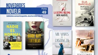 Biblioteca de Montequinto: novedades literarias 2021 - (Novela - Ficha 49)