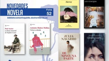 Biblioteca de Montequinto: novedades literarias 2021 - (Novela - Ficha 52)