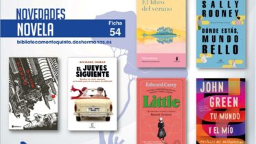 Biblioteca de Montequinto: novedades literarias 2021 - (Novela - Ficha 54)
