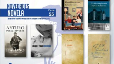 Biblioteca de Montequinto: novedades literarias 2021 - (Novela - Ficha 55)