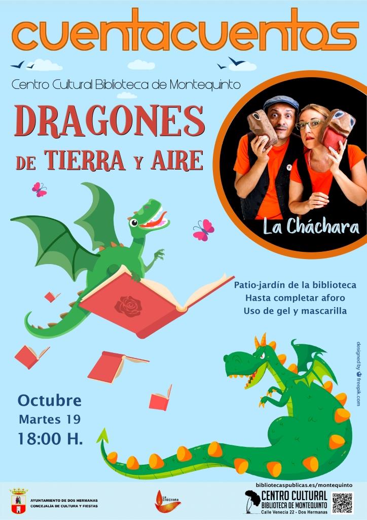 20211019 - Las Bibliotecas Cuentan: "Dragones de tierra y aire" - La Cháchara