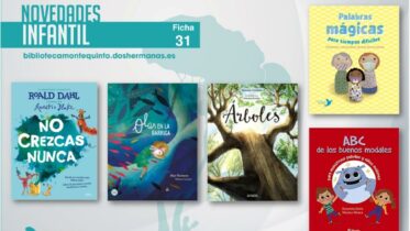 Biblioteca de Montequinto: novedades literarias 2021 - (Infantil-juvenil / Ficha 31)