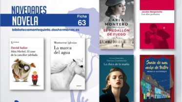 Biblioteca de Montequinto: novedades literarias 2021 – (Novela – Ficha 63)