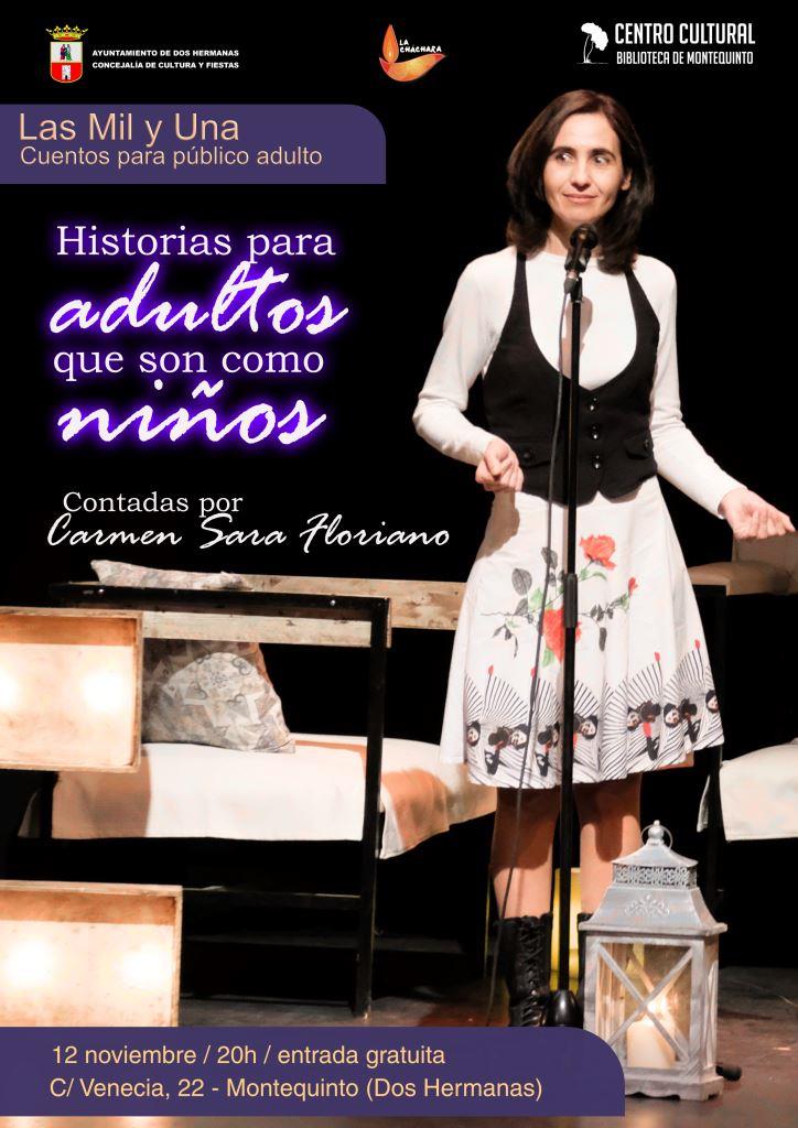 20211112 - Cuentos para público adulto: “Historias para adultos que son como niños” - Carmen Sara Floriano