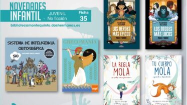 Biblioteca de Montequinto: novedades literarias 2021 - (Infantil-juvenil / Ficha 35)