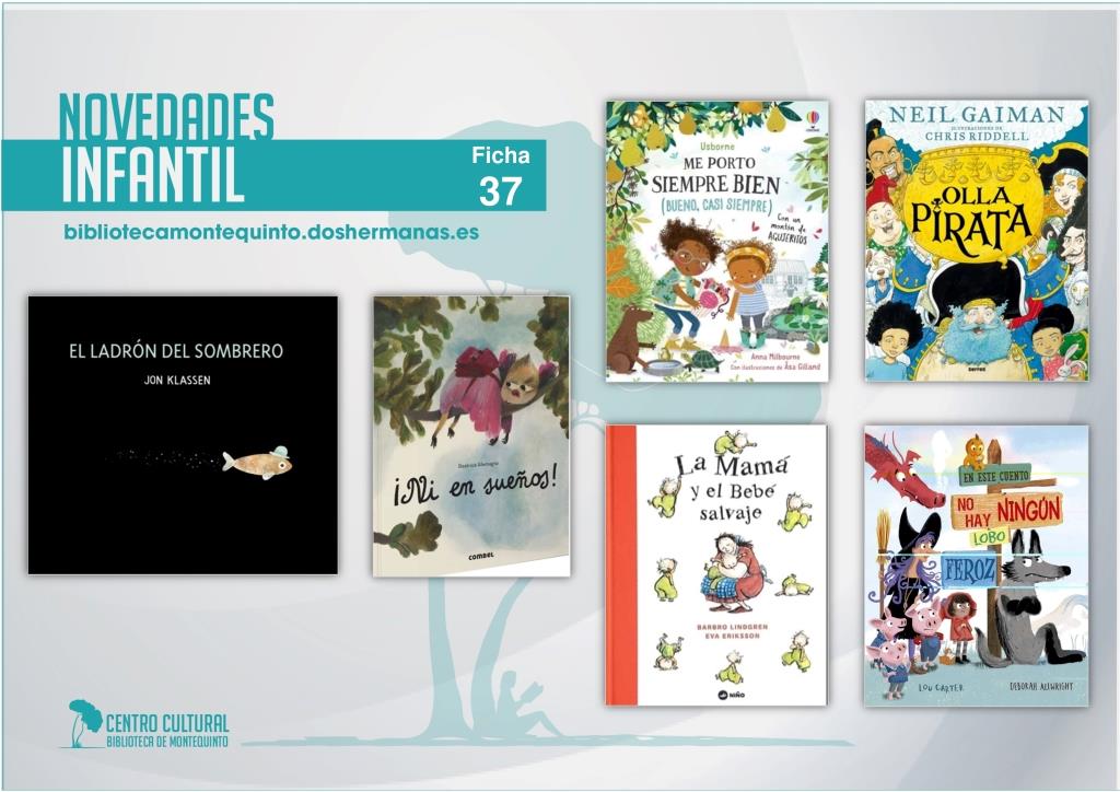 Biblioteca de Montequinto: novedades literarias - (Infantil-juvenil / Ficha 37)