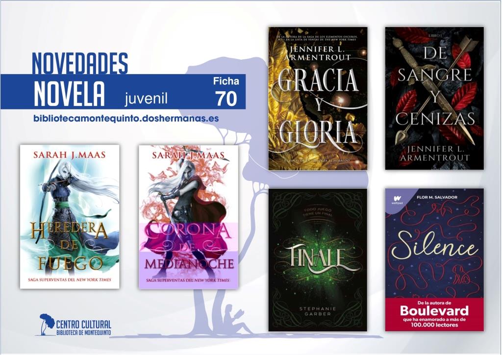 Biblioteca de Montequinto: novedades literarias (Novela - Ficha 70)