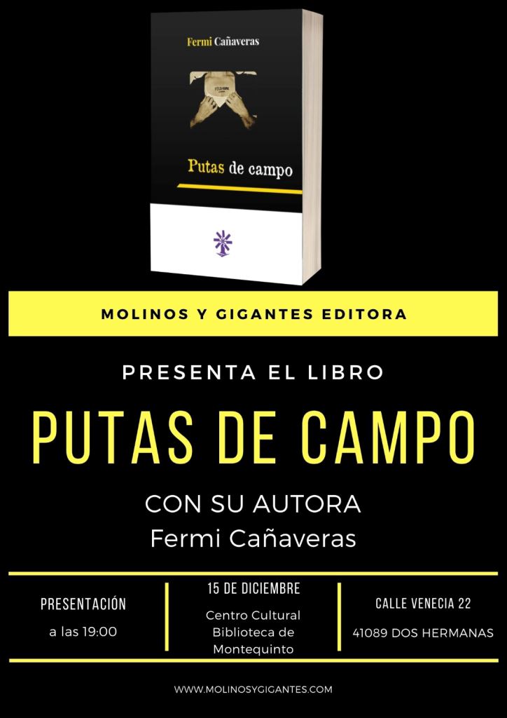 20211215 - Presentación de libro “Putas de campo” - Fermi Cañaveras