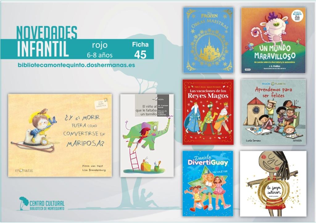 Biblioteca de Montequinto: novedades literarias - (Infantil-juvenil / Ficha 45)