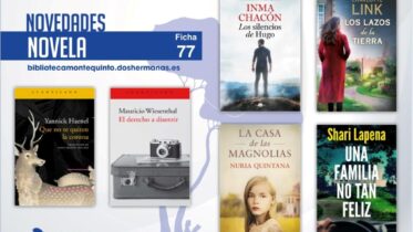 Biblioteca de Montequinto: novedades literarias (Novela - Ficha 77)