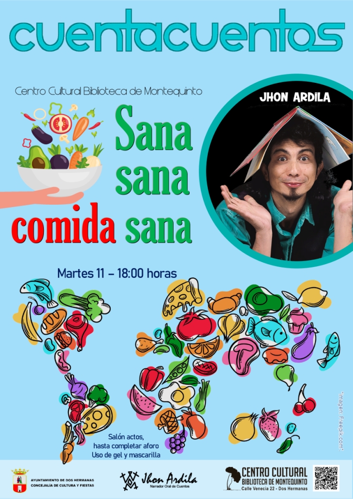 20220111 - Las Bibliotecas Cuentan: "Sana sana, comida sana" - Jhon Ardila