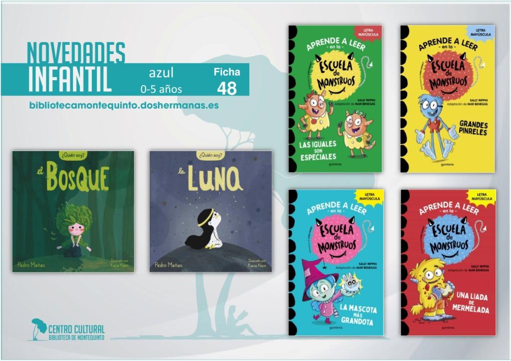 Biblioteca de Montequinto: novedades literarias - (Infantil-juvenil / Ficha 48)