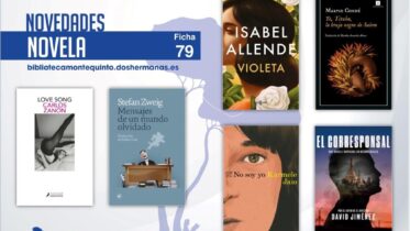 Biblioteca de Montequinto: novedades literarias (Novela - Ficha 79)