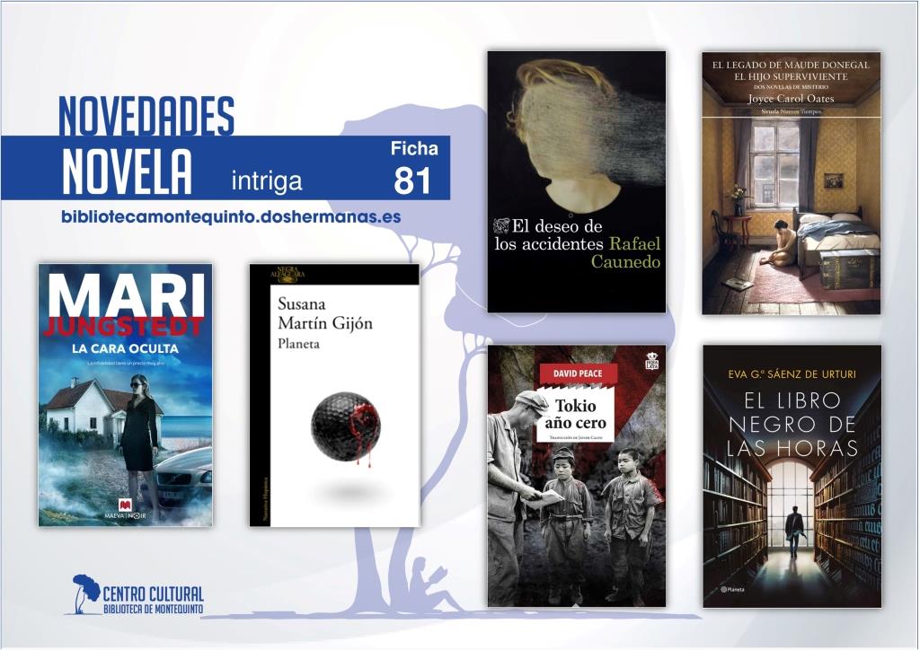 Biblioteca de Montequinto: novedades literarias (Novela - Ficha 81)