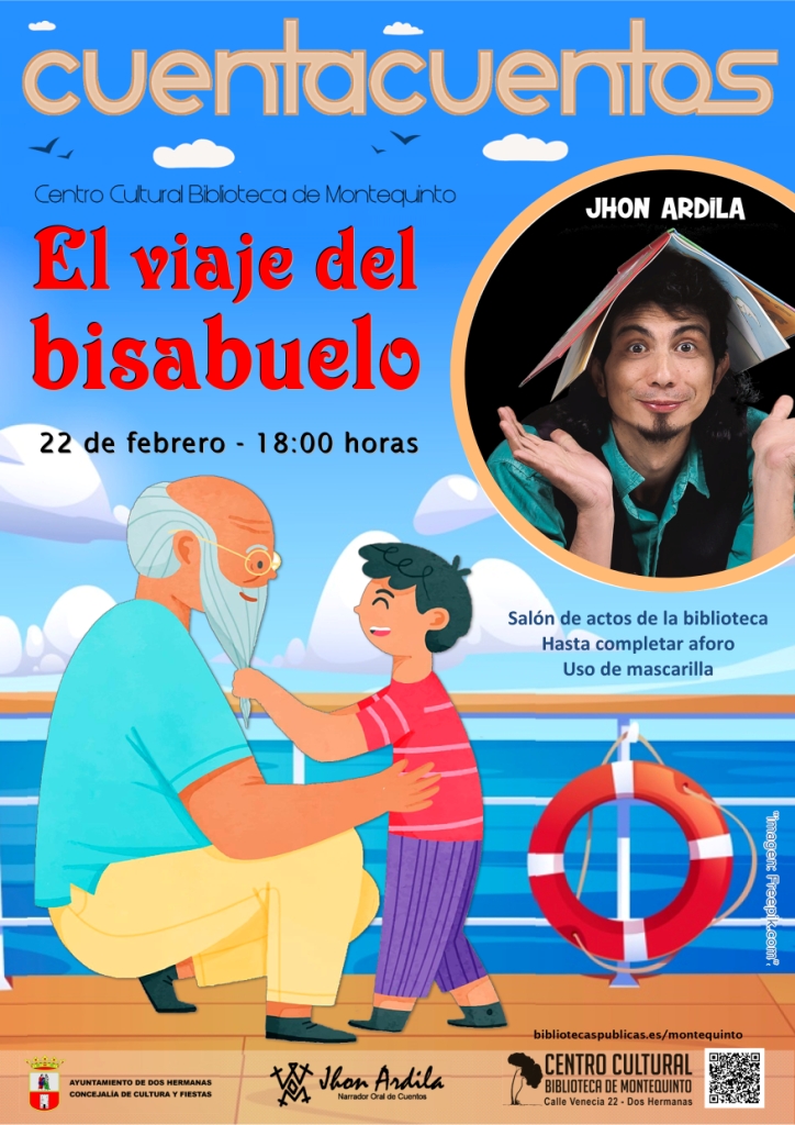 20220111 - Las Bibliotecas Cuentan: "El viaje del bisabuelo" - Jhon Ardila