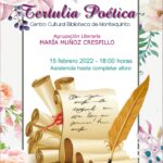20220215 - Tertulia poética: Agrupación Literaria Mª Muñoz Crespillo - Febrero 2022