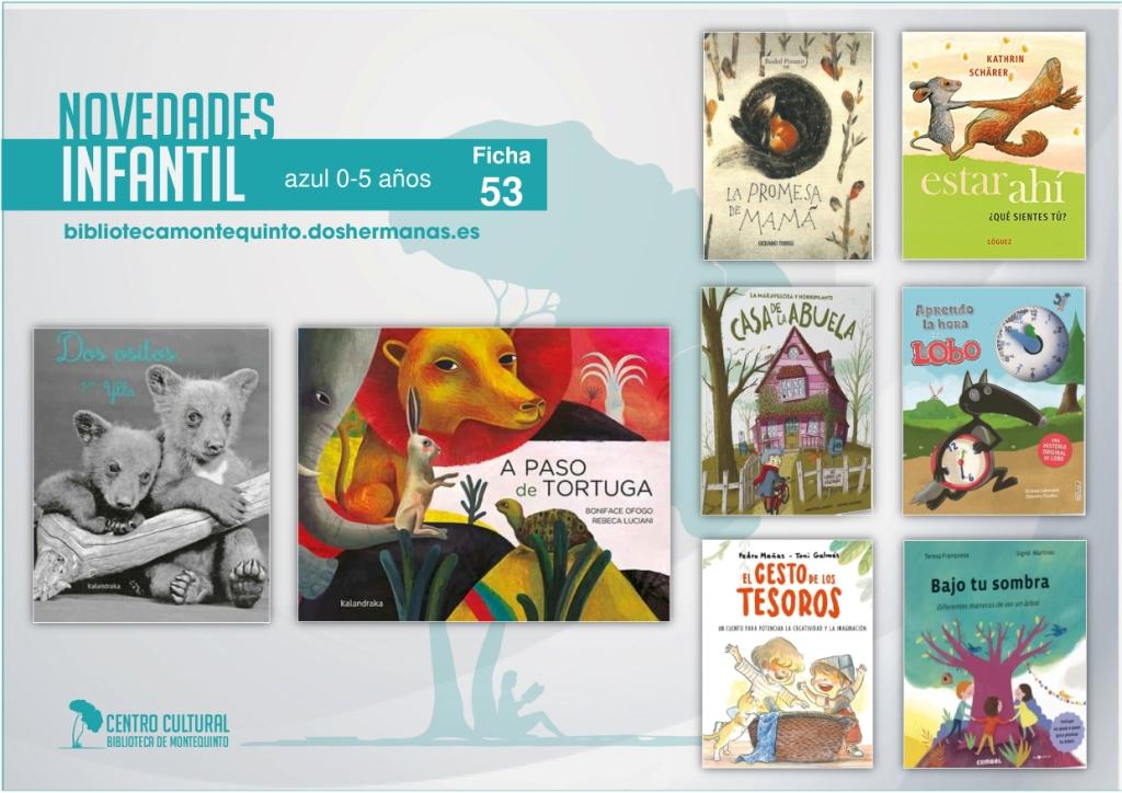 Biblioteca de Montequinto: novedades literarias - (Infantil-juvenil / Ficha 53)