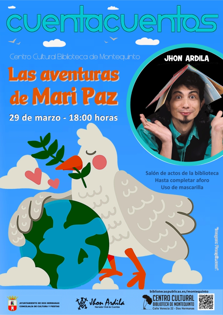 20220329 - Las Bibliotecas Cuentan: "Las aventuras de Mari Paz" - Jhon Ardila
