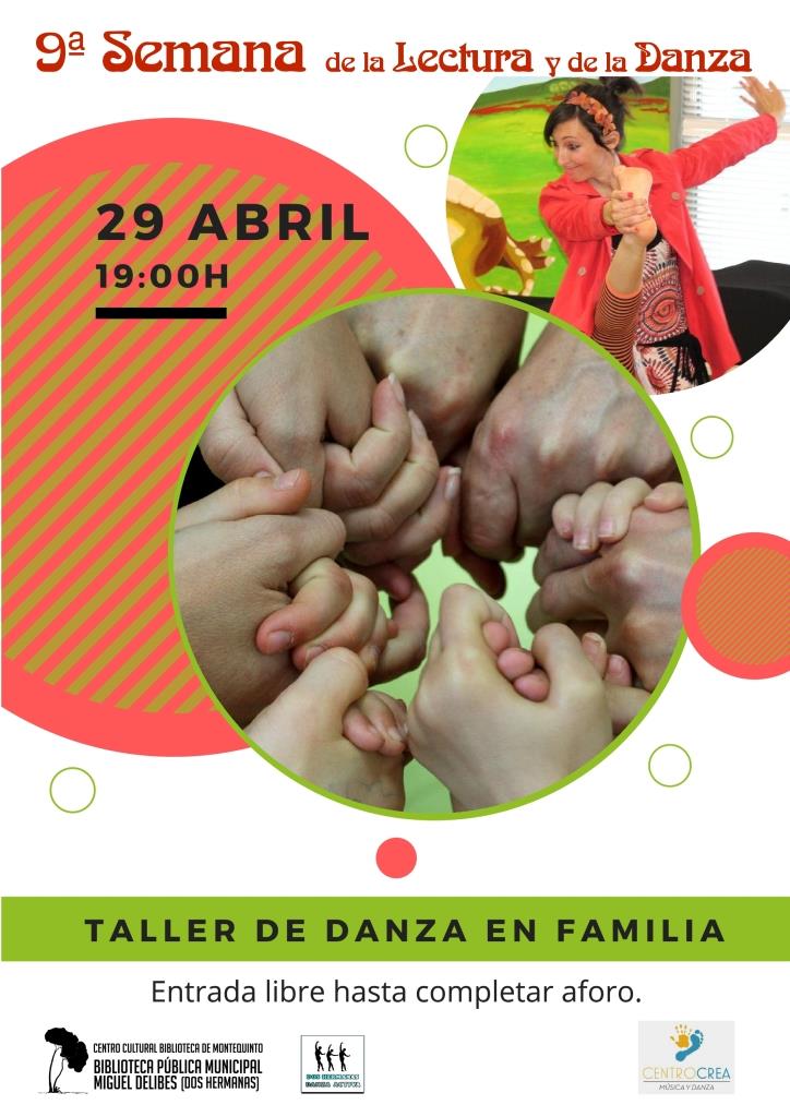 20220429 - Taller de danza en familia: "Día Mundial de la Danza" - Centro CREA Música y Danza