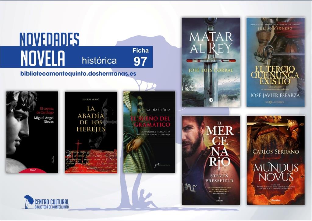 Biblioteca de Montequinto: novedades literarias (Novela - Ficha 97)