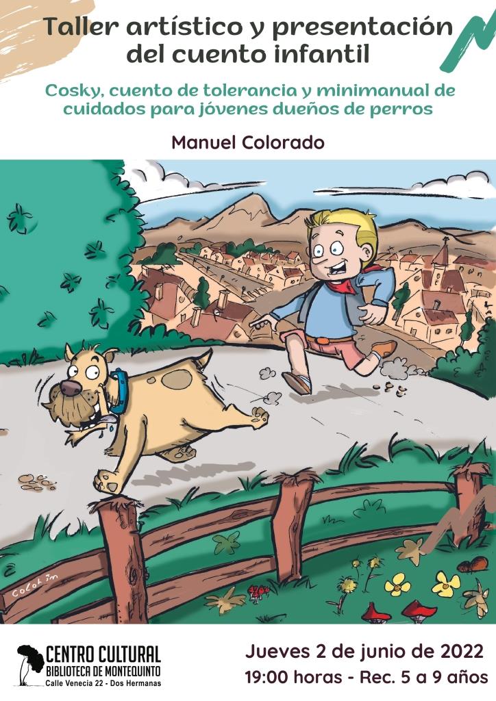 20220602 - Taller artístico y literario del cuento infantil "Cosky" escrito e ilustrado por Manuel Colorado