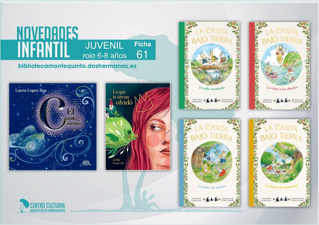 Biblioteca de Montequinto: novedades literarias - (Infantil-juvenil / Ficha 61)