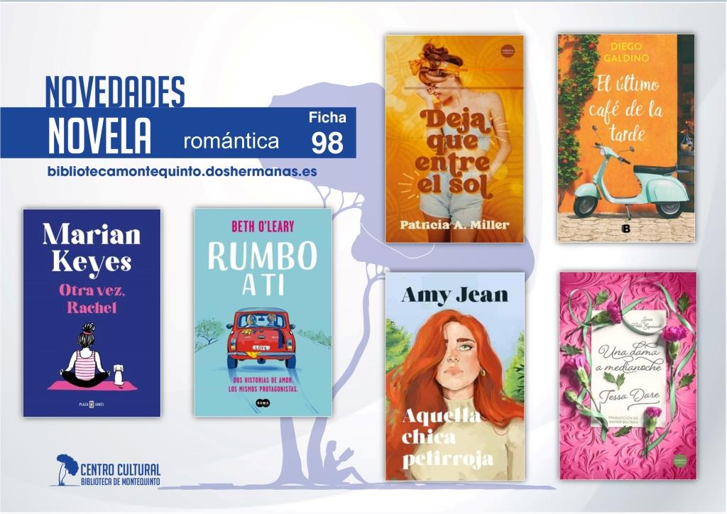 Biblioteca de Montequinto: novedades literarias (Novela - Ficha 98)
