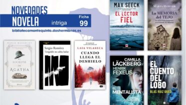 Biblioteca de Montequinto: novedades literarias (Novela - Ficha 99)