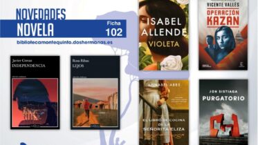 Biblioteca de Montequinto: novedades literarias (Novela - Ficha 102)