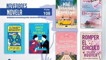 Biblioteca de Montequinto: novedades literarias (Novela - Ficha 108)