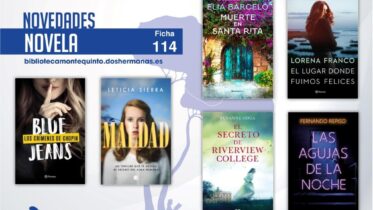 Biblioteca de Montequinto: novedades literarias (Novela - Ficha 114)