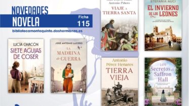 Biblioteca de Montequinto: novedades literarias (Novela - Ficha 115)