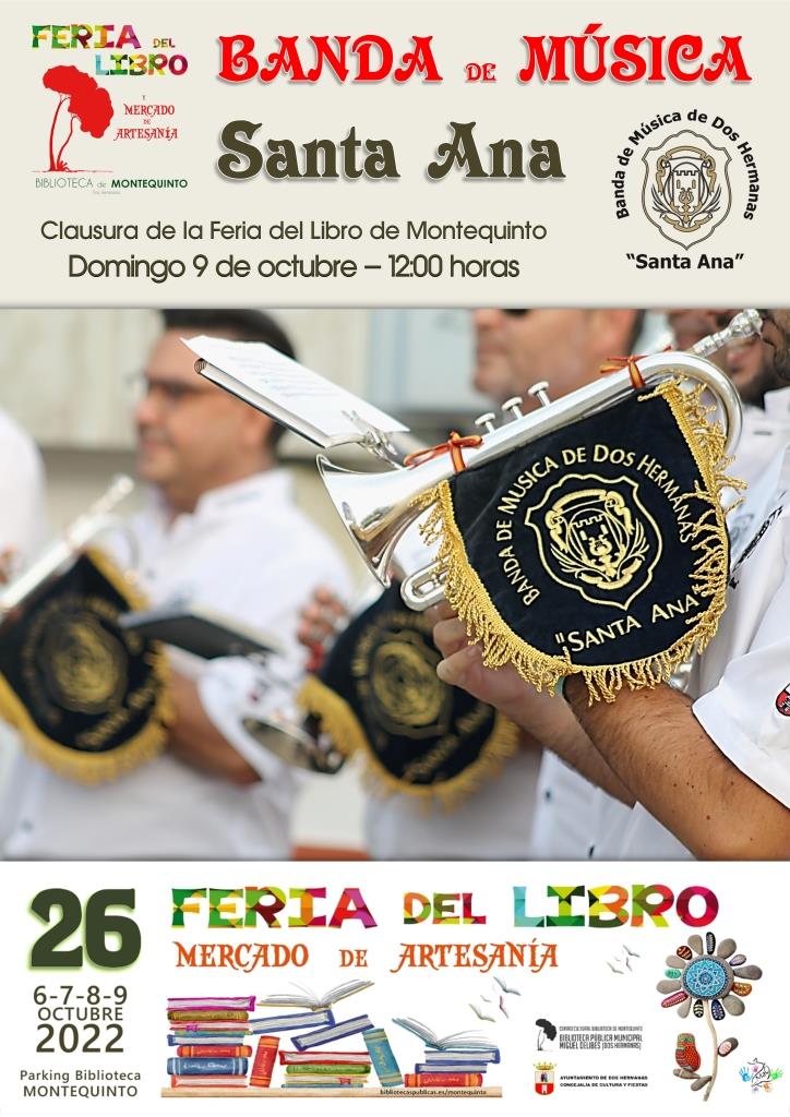 20221009 - Concierto de la Banda de Música 'Santa Ana' (Dos Hermanas) - Feria del Libro de Montequinto 2022